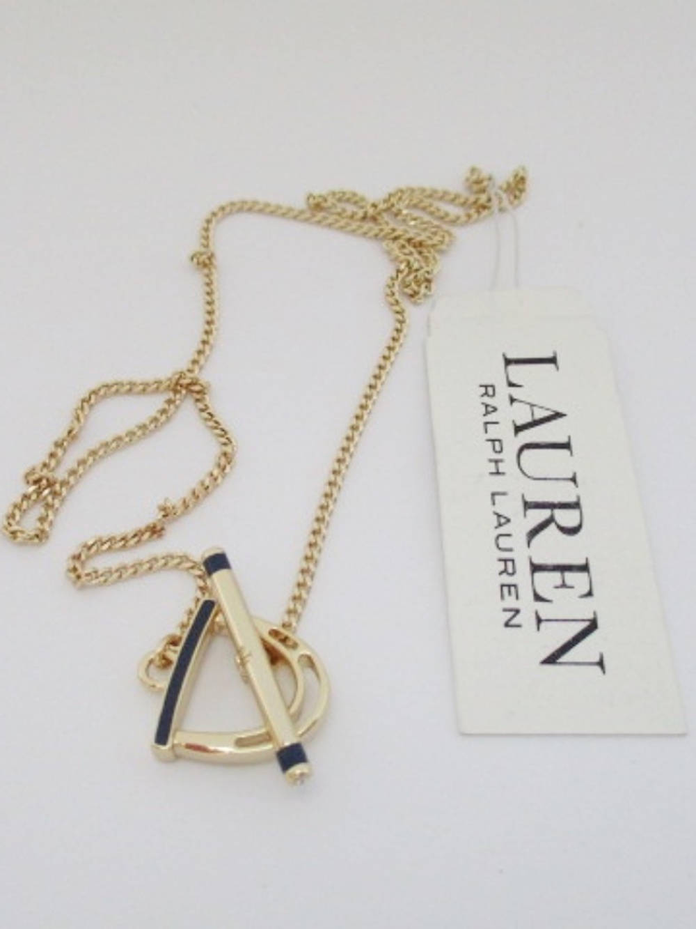 RALPH LAUREN - Gold Tone Necklace